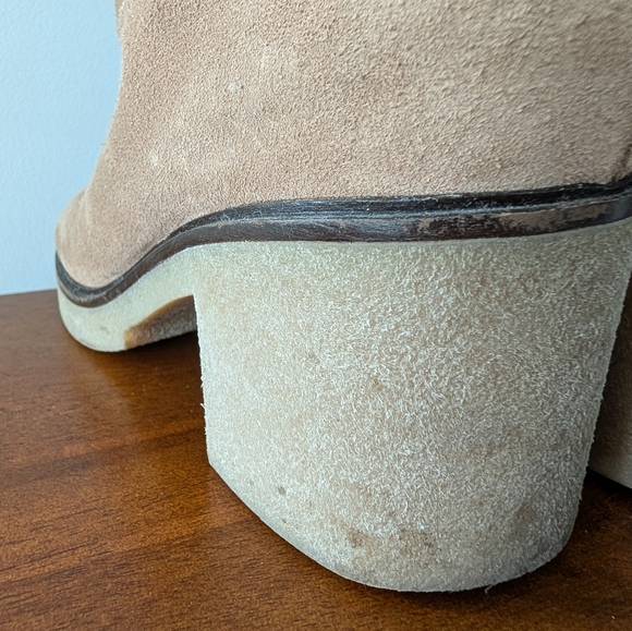 Cordani Fae Suede Tan Suede Ankle Boots Size 38.5 - Picture 11 of 13